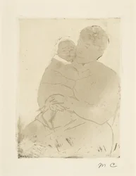 Nurse and Baby Bill (No. 1), c.1889-90